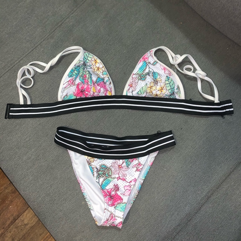 Forever 21 Floral Bikini